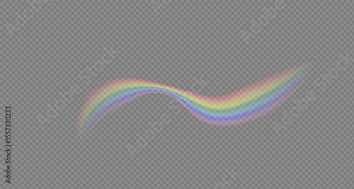 Rainbow icon, rainbow. Raindrops on transparent background. Rainbow shimmering on a transparent background. Downpour, hail rainy weather. png