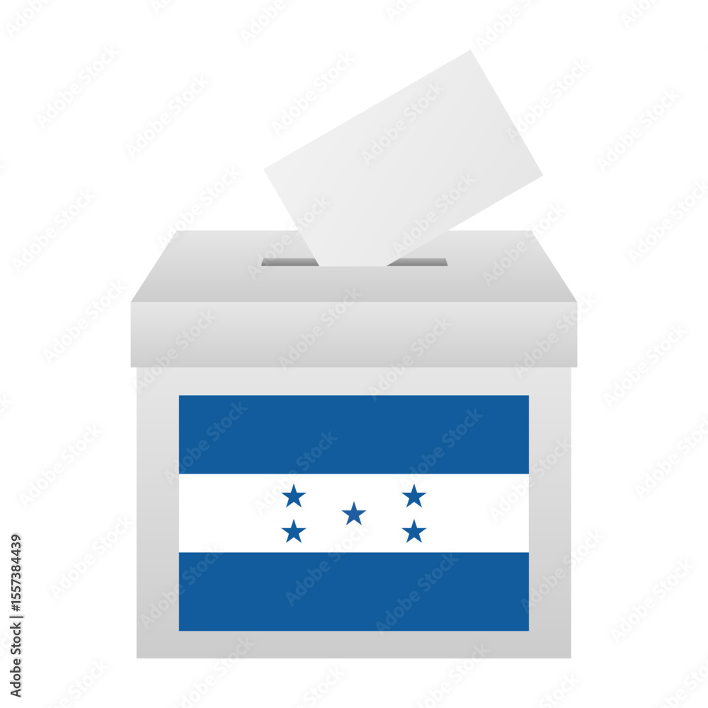 Election in Honduras. Election Concept. Vector Illustration. Election in Honduras. Election Concept. Vector Illustration.