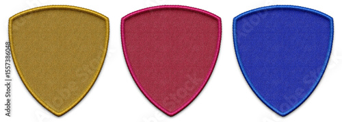 emboroidery shape. Embroidery background. shield embroidery,