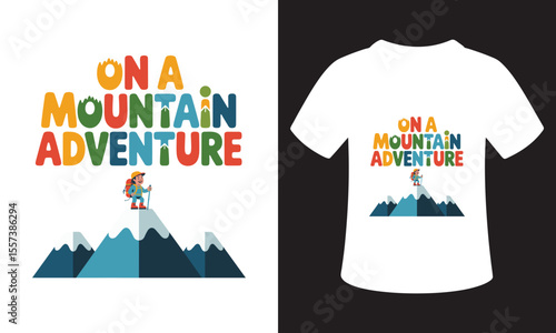 Motivational National Mountain Climbing Day T-Shirt Design