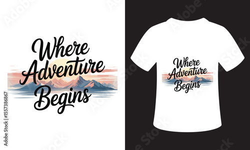 Motivational National Mountain Climbing Day T-Shirt Design