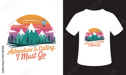 National Mountain Climbing Day Quote T-Shirt Design