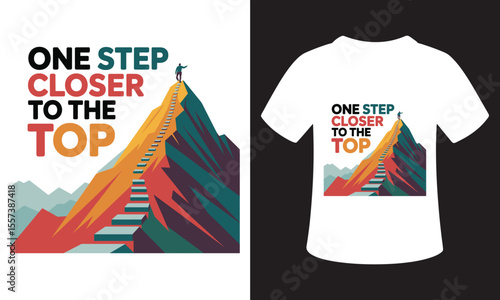 National Mountain Climbing Day Typhography T-Shirt Design