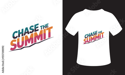 Minimalist National Mountain Climbing Day T-Shirt Design
