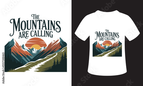 Motivational National Mountain Climbing Day T-Shirt Design