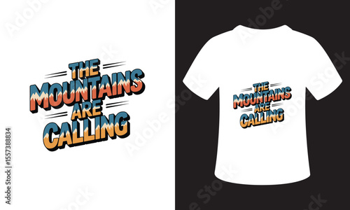Motivational National Mountain Climbing Day T-Shirt Design