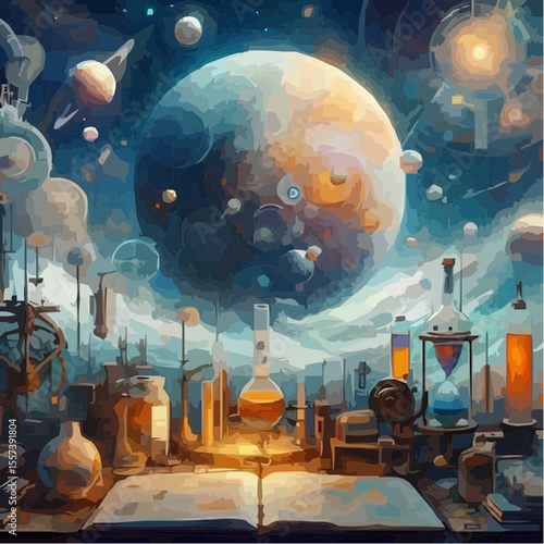 science themed digital art 35