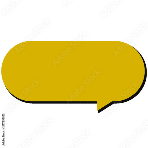 Message Box PNG Speech Bubble for Social Media Cute Text box PNG Rounded Speech Bubble PNG Transparent Sticker Clipart