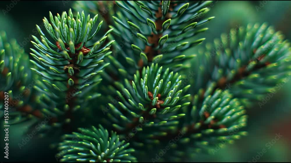 Macro christmas tree background Macro christmas tree background