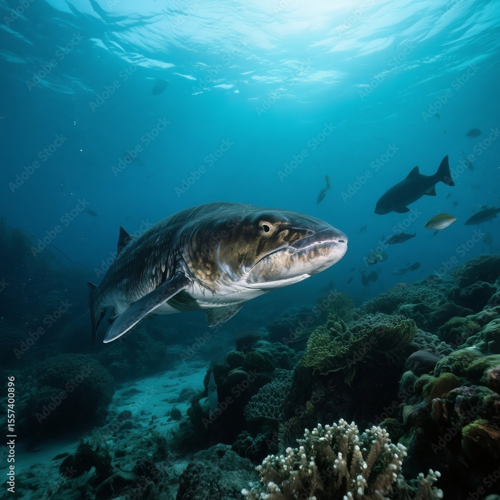 Fototapeta premium fish in aquarium