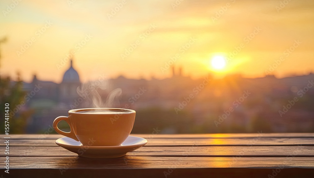 Sunrise coffee view (1) Sunrise coffee view (1)