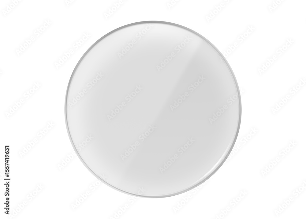 Prism, sample round Transparent glass sheet. Transparent plastic panel. Glare and reflections on the transparent surface. Showcase. Cut out. glassmorphism Prism, sample round Transparent glass sheet. Transparent plastic panel. Glare and reflections on the transparent surface. Showcase. Cut out. glassmorphism
