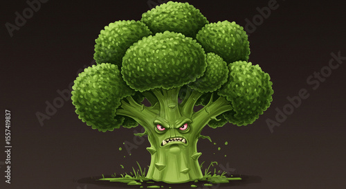 Brócolis fresco e saudável isolado com folhas verdes e couve-flor.