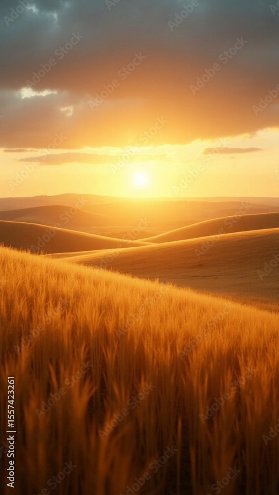 Fototapeta premium field of wheat