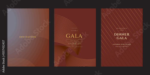 Elegant Gala Dinner Invitation Templates 2025