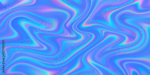 Abstract blue background with soft, flowing waves and a hint of purple, like rippling silk