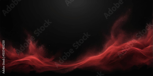 Abstract dark background of red and orange fire flames with hot smoke and motion blur