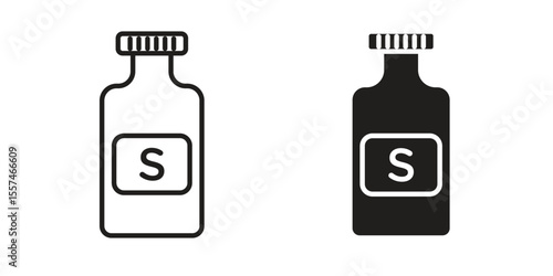 Solvent icon Vector simple flat graphic illustration.