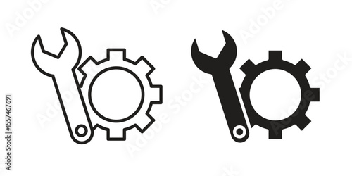 Productivity tools icon Vector simple flat graphic illustration.