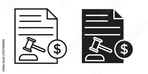 Penalty icon Vector simple flat graphic illustration.