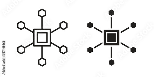 Multi channel icon Vector simple flat graphic illustration.