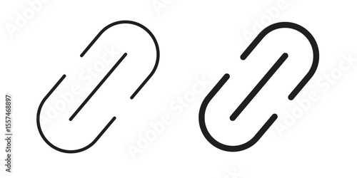 Link icon vector, Symbol, logo illustrations