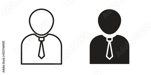 Lawyer icon Vector simple flat graphic illustration.