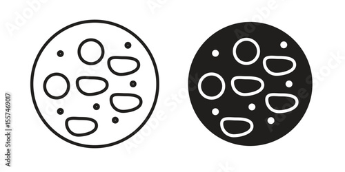 Leukemia icon Vector simple flat graphic illustration.