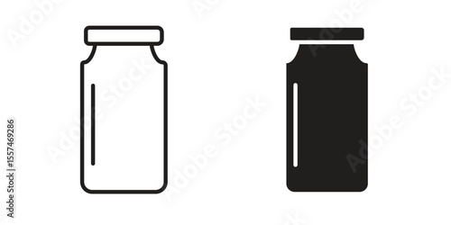 Jar icon vector, Symbol, logo illustrations
