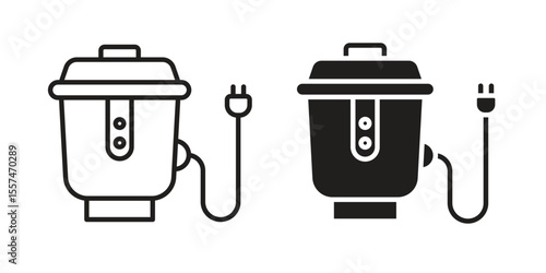 Garbage disposal icon Vector simple flat graphic illustration.