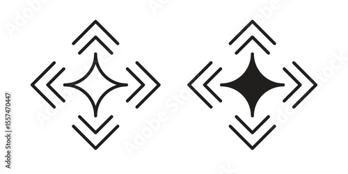 Flexibility icon vector, Symbol, logo illustrations