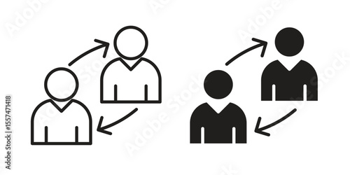 Coordinate icon Vector simple flat graphic illustration.