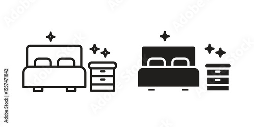 Clean Room icon Vector simple flat graphic illustration.