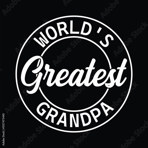 World’s Best Grandpa Badge