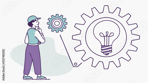 business man with idea