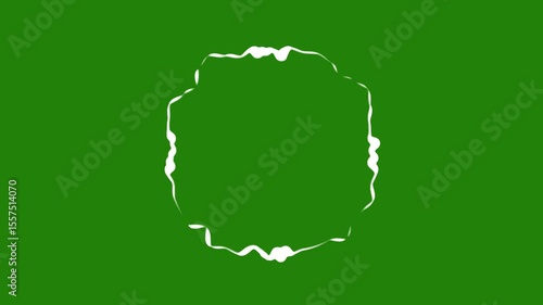 Smooth Motion Animated circle Liquid Spatter with Fluid Droplets Splashing in Real Time for Abstract Background or Design Footage