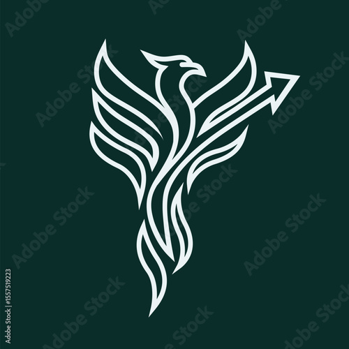 This design, inspired by the combination of animal arrows. This logo is perfect for you, especially businesses related to spikes.