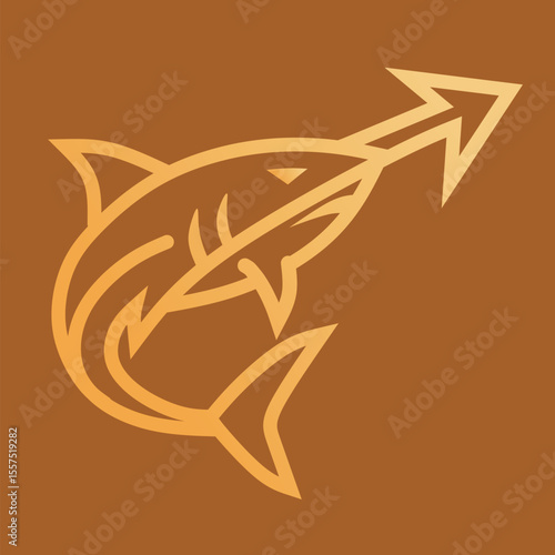 This design, inspired by the combination of animal arrows. This logo is perfect for you, especially businesses related to spikes.