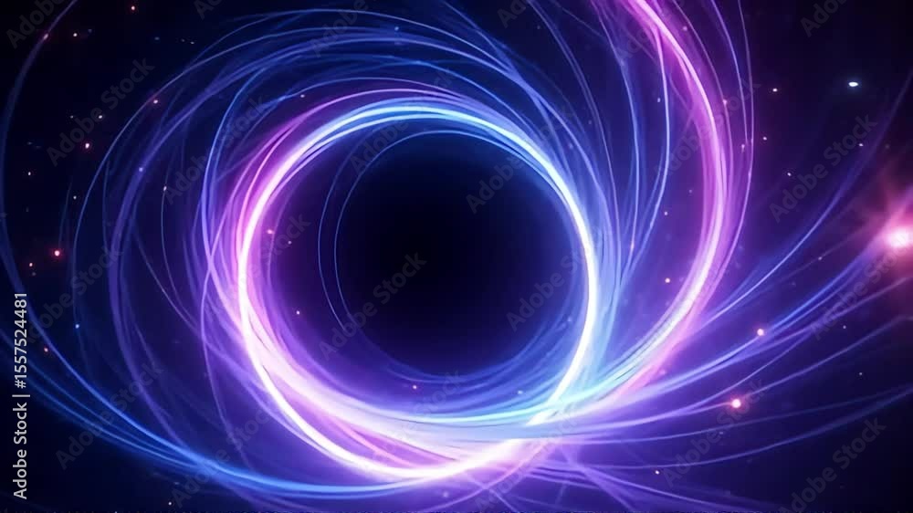 Abstract Energy Swirl in Space 4K Stock Video.
Abstract Energy Swirl in Space 4K Stock Video.