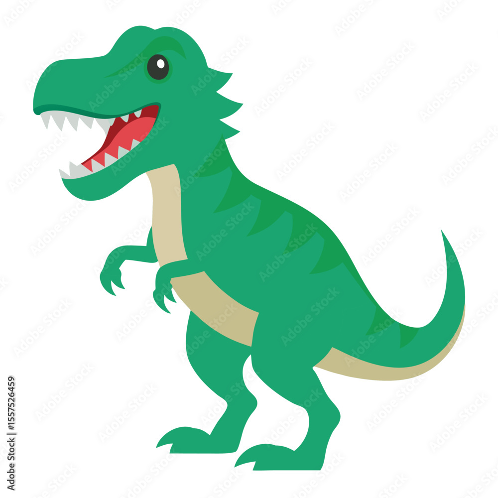 Fototapeta premium Dinosaur Icon Tyrannosaurus Rex