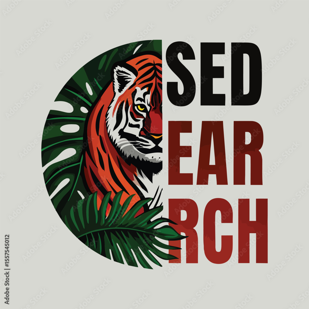 Obraz premium tiger head tattoo