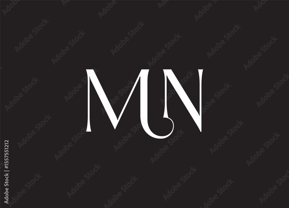 MN Logo Design Creative and Modern Logo Design MN Logo Design Creative and Modern Logo Design