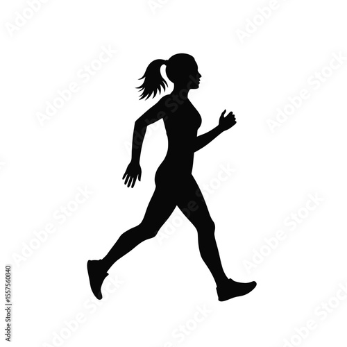 silhouette of a woman