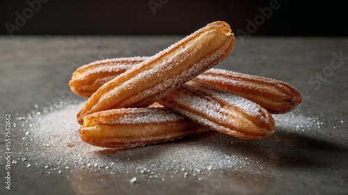 Close-up of Delicious Churros