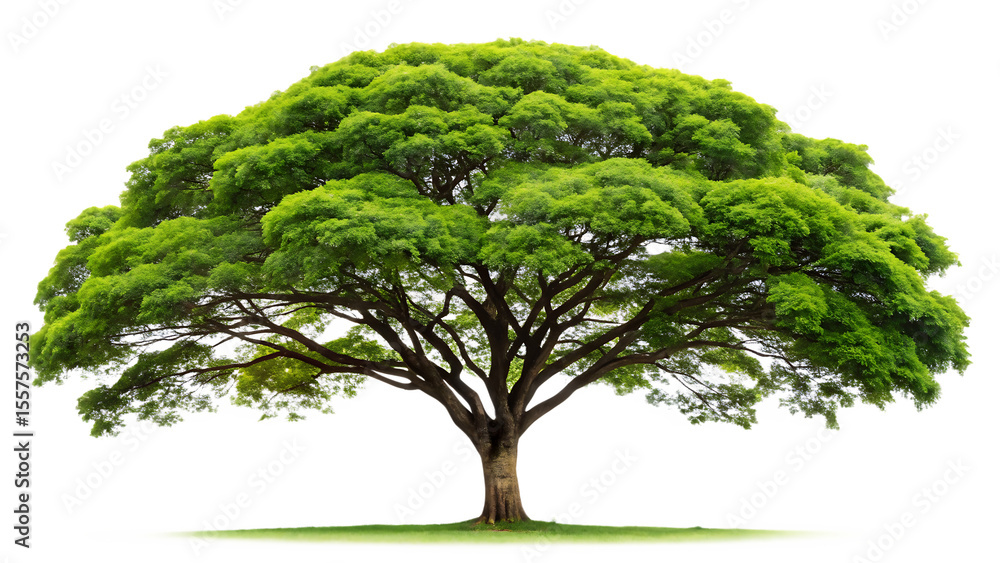custom made wallpaper toronto digitalLarge green tree with lush foliage and thick branches isolated on black background large tree leaves
