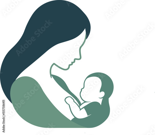 A Mother Bonding with Her Baby in a Family Setting, Captured in Touching Photography, Highlighting Care and Connection in a Warm Environment