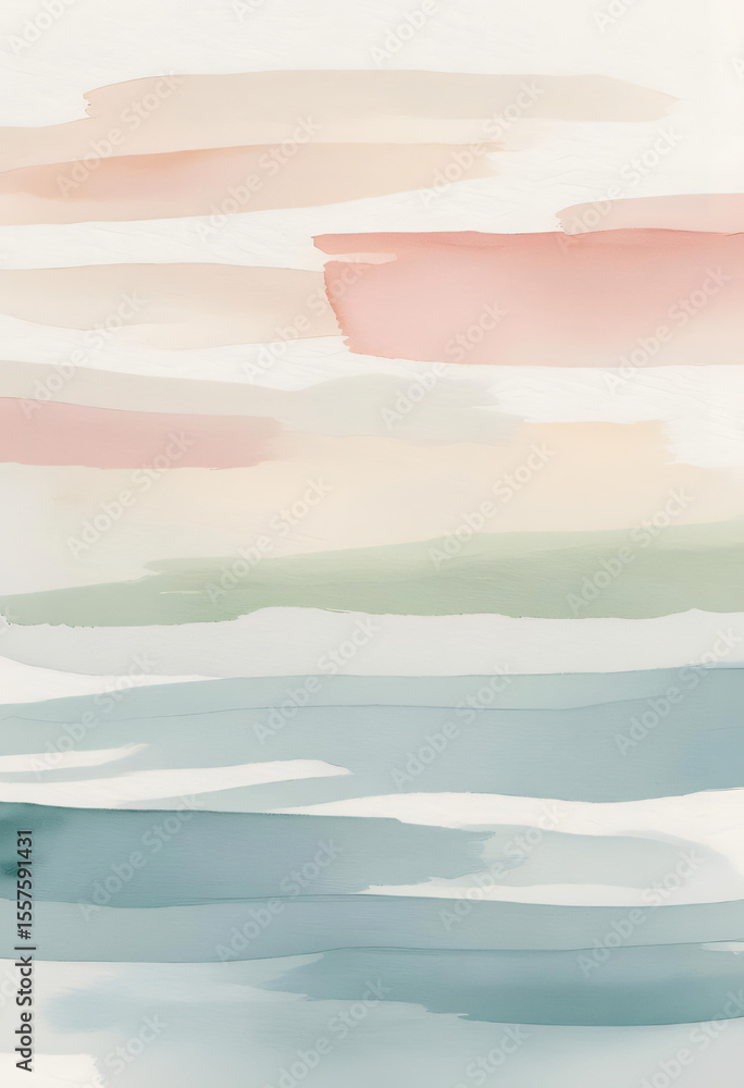 Obraz premium abstract watercolor background with clouds