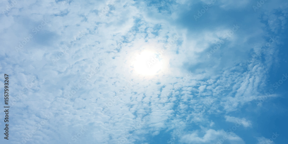 Obraz premium white light blue sky abstract clouds sunny background image surface vintage love natural banner space for text dramatic Spectacularominous thunderstorm Cloudscape Amalfi Coast Lightning Cumulus clouds