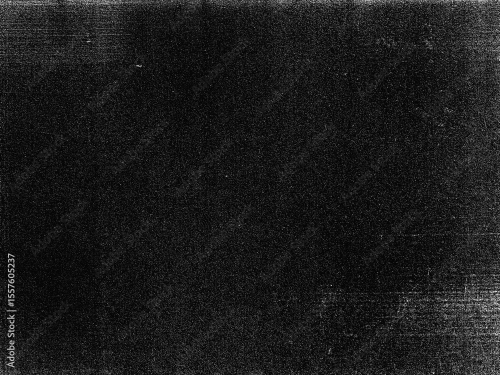 Naklejka premium Old film texture with scratches, noise and glitch shapes. Realistic overlay film texture in black-white, dust and grain. 