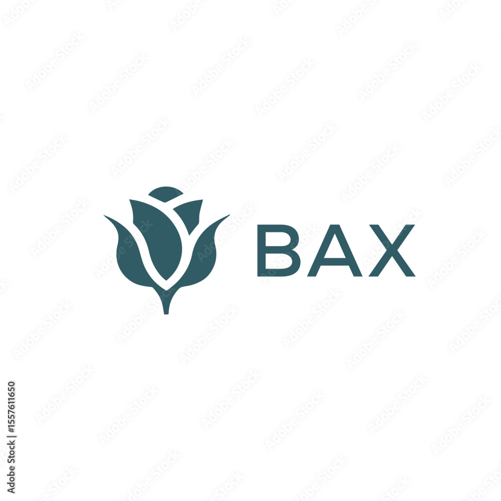 Naklejka premium BAX Letter Initial Logo Design Template Vector Illustration